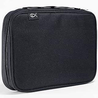 Divinity Boutique, Capa de Bíblia de Lona - Capa Bíblia Preta para Homens e Mulheres - para Livros Compactos, XL e XX-Grande