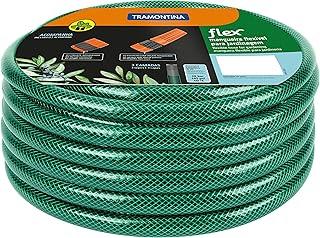Tramontina Mangueira Flex Com Engates Rosqueados E Esguicho Em Pvc Verde 15 M