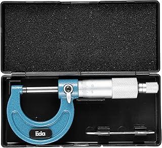 Micrômetro Externo 0 A 25 Mm X 0.01 Mm com Estojo EDA 1ZT