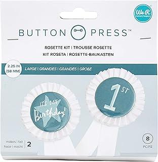 Kit de Rosetas Button Press We R - 8 peças