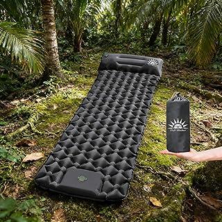 New Hawaii Colchonete Camping Colchão Inflável Solteiro, Praticidade e Conforto,Acampamento Acessorios