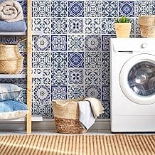 Adesivo de Azulejo Português Royal 10x10 cm com 50un