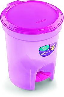 Sanremo - Lixeira Plástica Infantil de 6,6 Litros com Pedal, Linha Baby