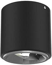 PLAFON SOBREPOR CANNON AR111 PRETO F.