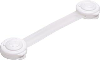 LYOR - Conjunto 4 Travas de Segurança 13,5cm x 3,5cm x 1,5cm Branco Plástico