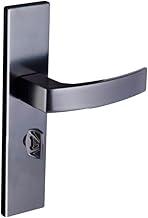 fechadura banheiro quadratta curva espelho s40 preto fosco Aliança