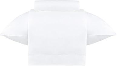 Buddemeyer Jogo de Cama Solteiro 200 fios Gran Percalle Classic Branco