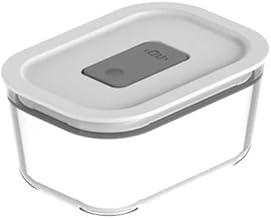 Ou Pote de Vidro Hermético 370ml Branco Linha Fresh Lock