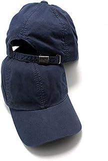 Boné Básico Liso Unissex Ajustável Aba Curva (Azul Escuro)