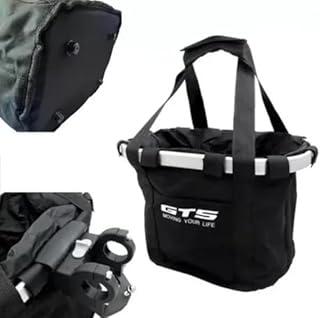 Cesta De Tecido/Nylon GTS Com Alça Passeio Pet Engate Rápido