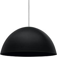 Taschibra TD 821 02110027-18, Lum Pendente Design E27, 60W, Preto Fosco