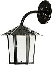 Arandela Colonial Sextavado Preto Blumenau