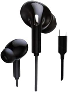 Fone de Ouvido USB-C 6ª Geração (Preto) - Áudio Premium Balanceado, Redução de Ruído 99,15%. Compatível com Samsung, Xiaomi, iPad, MacBook e Smartphones Android Tipo-C.