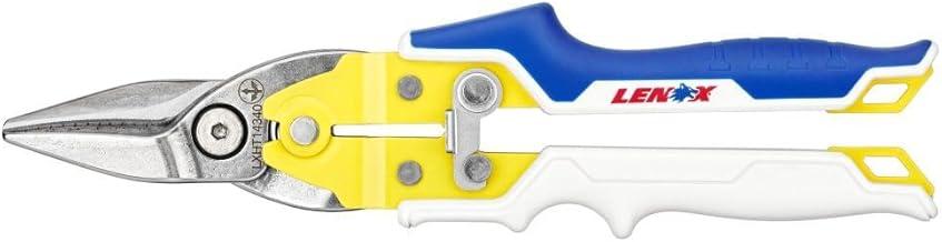 Lenox Tesouras de Aviação 10 Polegadas, Corte Reto, Lâminas Bi-Materiais, Modelo LXHT14340