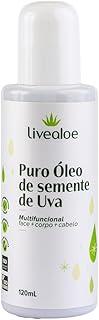 LiveAloe Puro Óleo De Semente De Uva
