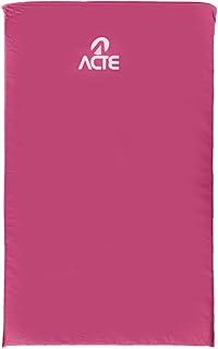 Acte, Colchonete 100x60 cm em Tecido Bagun Impermeável para Exercícios de Solo T192, Rosa