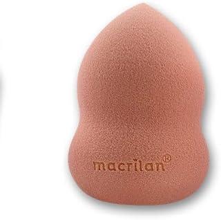 Esponja Ep08 Gota Para Maquiagem Macrilan - Salmao, Macrilan - Sem Latex