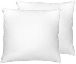 Kit 4 Refil De Almofada Fibra Siliconada Vários Tamanhos - Kiara (Kit Com 2 Refil 50x50)