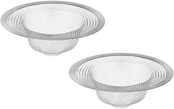 Kit 2 Ralos Para Pia Inox 7cm Segura Sujeiras Higiênico Previne Entupimentos em Pias de Cozinha Banheiro e Geral Fácil Limpeza Design Moderno e Durável FREEDOMX