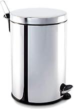 Brinox - Lixeira Inox Com Pedal E Balde 12L Decorline - Aço Inox