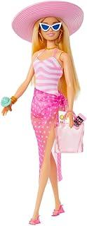 Barbie Fashion & Beauty Boneca Dia do Praia para crianças a partir de 3 anos