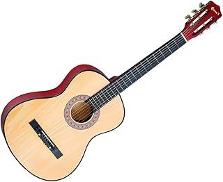 Violão Acústico Tradicional para Iniciantes, 6 Cordas de Aço, Bege, 38", Madeira Birch/Basswood