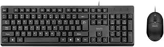 Combo Teclado e Mouse com Fio CF600 Preto Multi - TC609