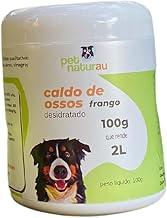 Caldo de ossos de frango desidratado para cães