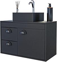 RIVERZZA Gabinete Banheiro em MDF e Cuba - Udine 63cm