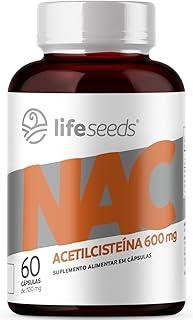 NAC - N-Aceitl L-Cisteína - 600mg - 1 Pote - 60 Cápsulas (2 Meses)