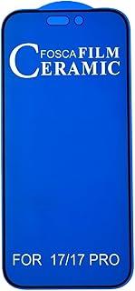 Compatível com iPhone 17 Pro - Película Privacidade Fosca de Ceramica 9d Protecao de Tela anti-riscos queda shock Full Cover