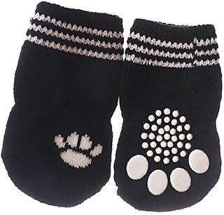 Chalesco Meia para Cães e Gatos Preto Médio