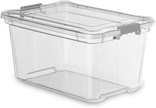 Organizador Plástico Plasvale 35L – Transparente, Multiuso, BPA Free