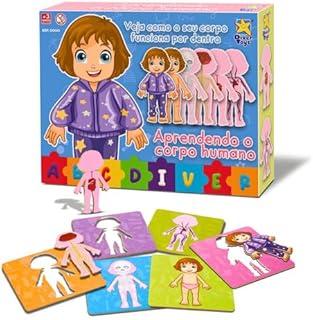 Aprendendo o Corpo Humano, Quebra-Cabeça Educativo, Divertoys