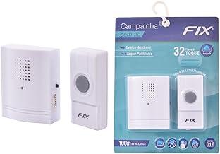 Campainha Sem Fio à Prova D'Água, 100 Metros de Alcance, 32 Toques - Fix - FXA01008