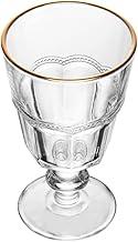LYOR - Taça para Água Belle Epoque com Fio de Ouro 225ml Vidro