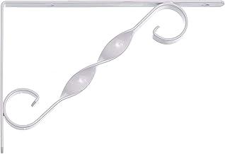 Bemfixa Suporte Prateleira Decorado Branco 20 cm