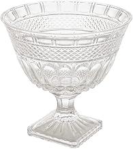 LYOR - Centro de Mesa com Pé de Cristal Brandon 26cm x 25,5cm