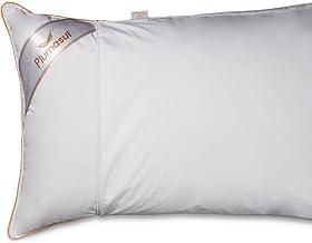 Capa para Travesseiro Impermeável com Zíper-50X70-180 Fios