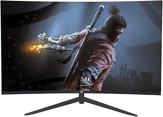 TRONOS Monitor Gamer Curvo LED, 31.5 Polegadas, Preto, Widescreen, R1500, 100Hz, 5ms, Para Gaming