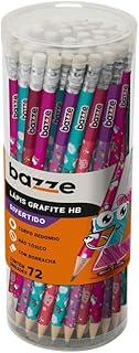 Lapis Grafite Com Borracha Bazze Hb Diver Pote 72 Unidades