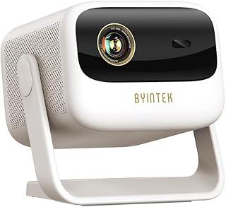 BYINTEK Projetor Portátil U90 Max 4K Google TV 11.0 OS,Oficial com NetflixFaster Focus by TOF Laser Tech,MEMC,Thousands of Certified APP,mini projetor full HD 1080P,PTZ Pitch 100°,Som 20W para Home