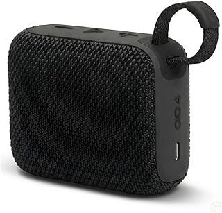 Caixa De Som Bluetooth Portátil GO 5W, Som Estéreo E Potente, Impermeável, Entrada USB/Cartão, Cabo UsbC, Microfone Integrado, Botões De Controle, Ideal Para Praia, Festas, Viagens, Monitor Sem Audio