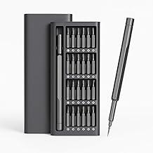 Kit Chave de Fenda Magnética 24 em 1 com Estojo – Bits de Precisão em Aço S2 para Celulares, Notebooks e Eletrônicos