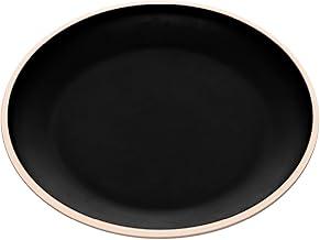 WOLFF - Prato Raso de Melamina Class Preto 27cm