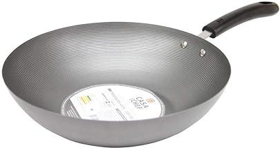 Frigideira Wok 30cm Antiaderente Casa do Chef Cinza