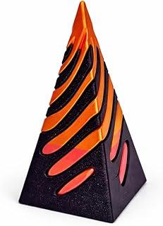 Brinquedo Antiestresse Espiral Giratório Kit, Fidge Toy, Giro Suave, Toque Confortável, Várias Cores, Ansiedade, Foco (PIRAMIDE)