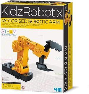 Braço Robótico Motorizado Kidz Robotix, 4M, multicolorido