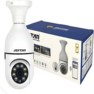 Câmera De Segurança Lâmpada Ip Wi-Fi Inteligente Full HD 1080P 360°, Controle Por Aplicativo, Android E iOS, Visão Noturna, Detecção De Movimento, Áudio Bidirecional, Rotação Automática Yoossee