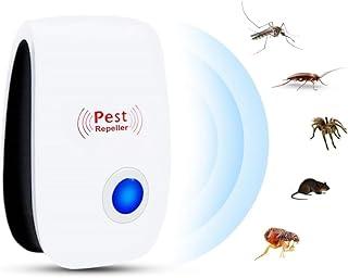 Repelente Eletrônico Ultrassônico Espanta Mosquitos Ratos Baratas Aranhas Formigas Moscas Aparelho Elétrico Anti Insetos Para Casa Escritório Seguro Para Pets Humanos e Plantas